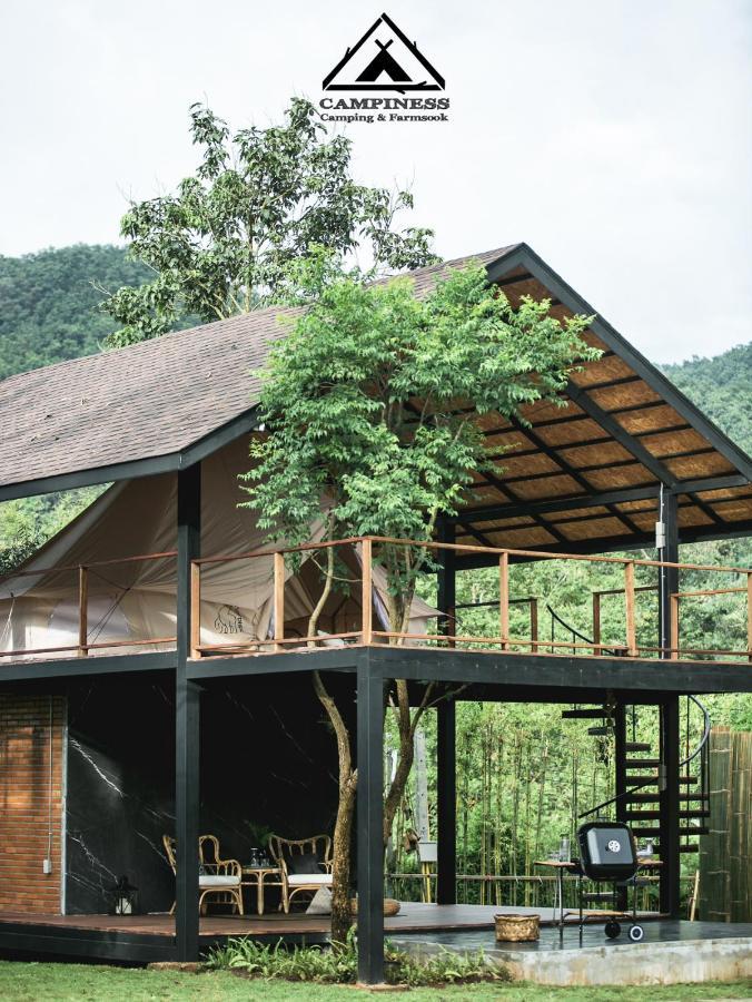 แคมปิเนส แคมปิ้ง แอนด์ ฟาร์มสุข Hotel เชียงใหม่ ภายนอก รูปภาพ